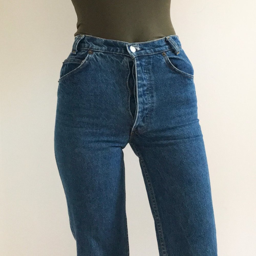 VTG Levi's Straight High Waist Orange Tab 303's 26
